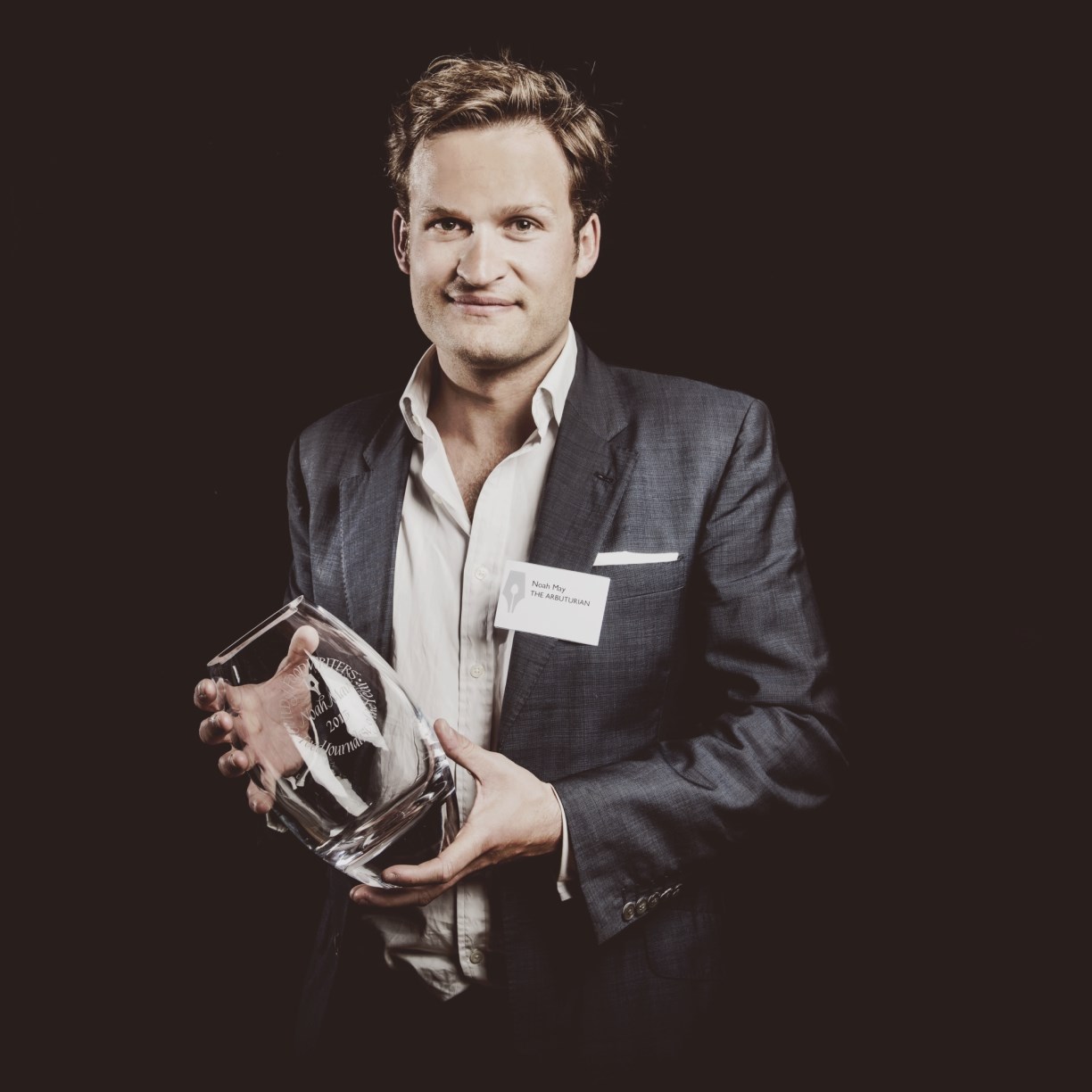 Noah May (winner of the Food Journalist of the Year Award)
